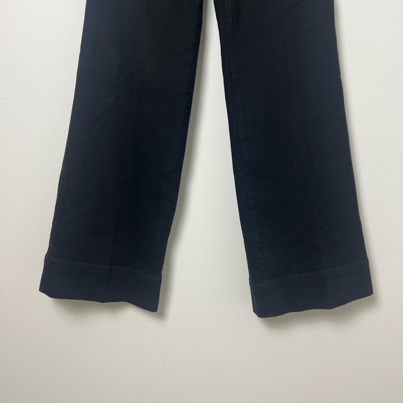NEW J.Crew Black Mid Rise Denim Trouser In 1996 Semi-Stretch Jeans Size 26T - Picture 6 of 13
